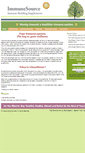 Mobile Screenshot of immunesource.ca